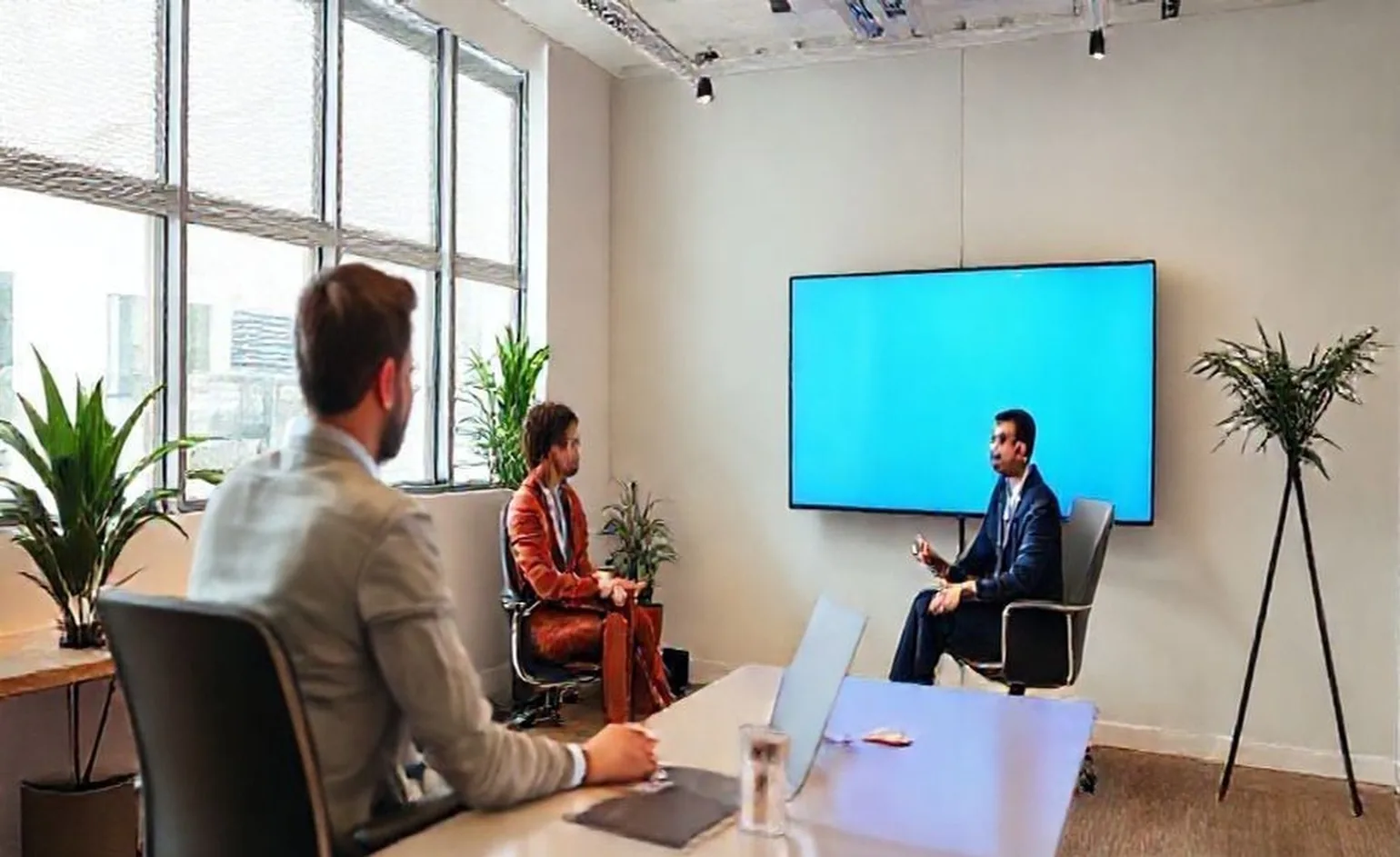 professional interview room